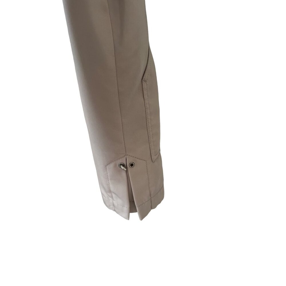 Fitz-Wright Beige Hooded Jacket M Polyester & Nyl… - image 6